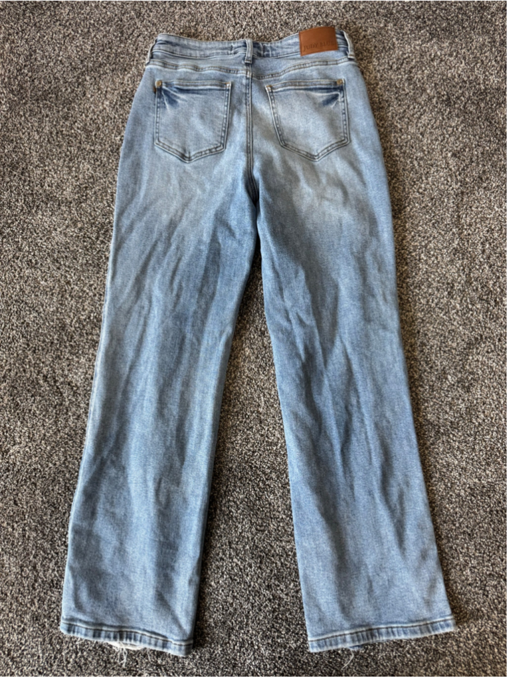 Women's Judy Blue 90’s Straight Leg Destructed Jeans Size 28 - Picture 11 of 14